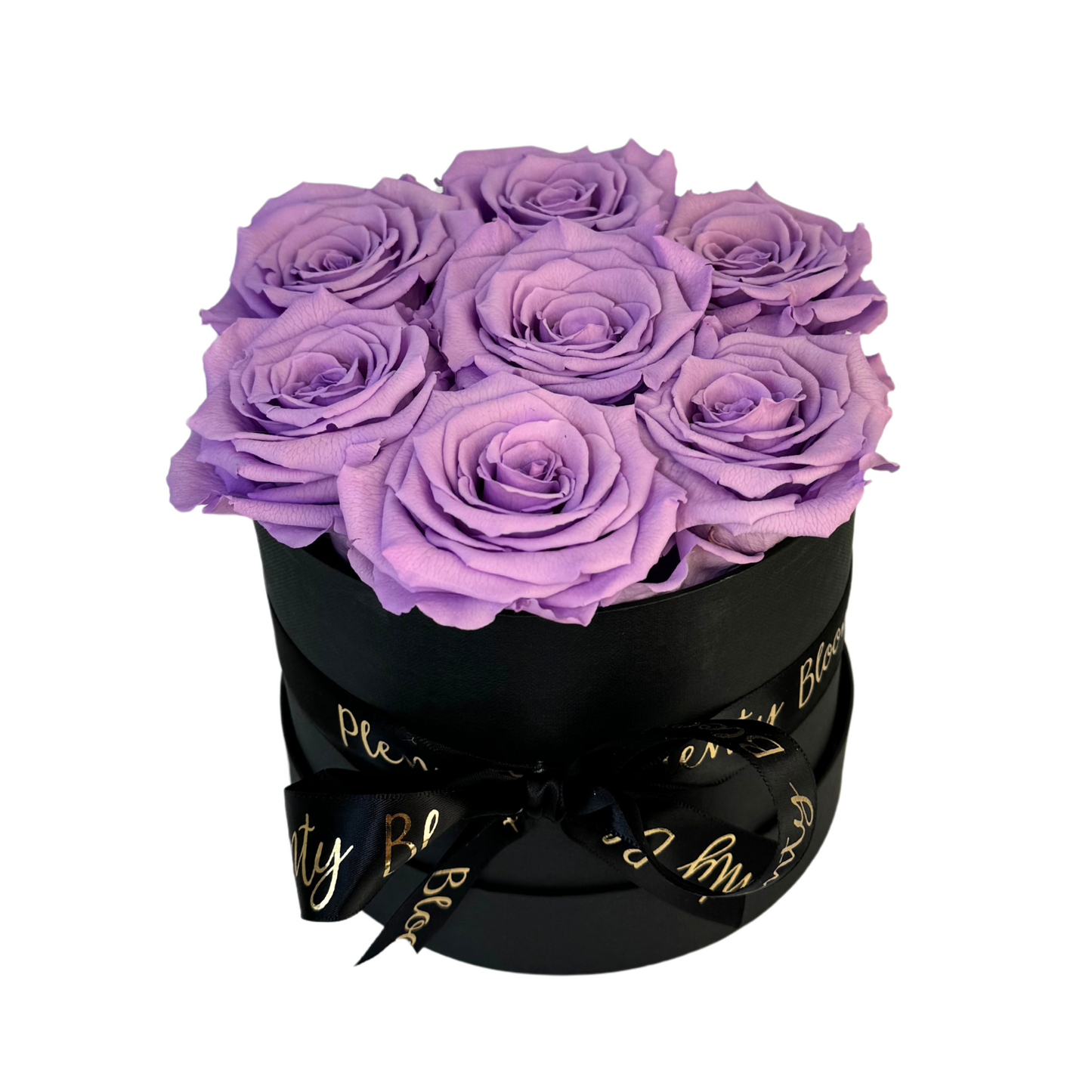 Lavender Petite Preserved Roses Box