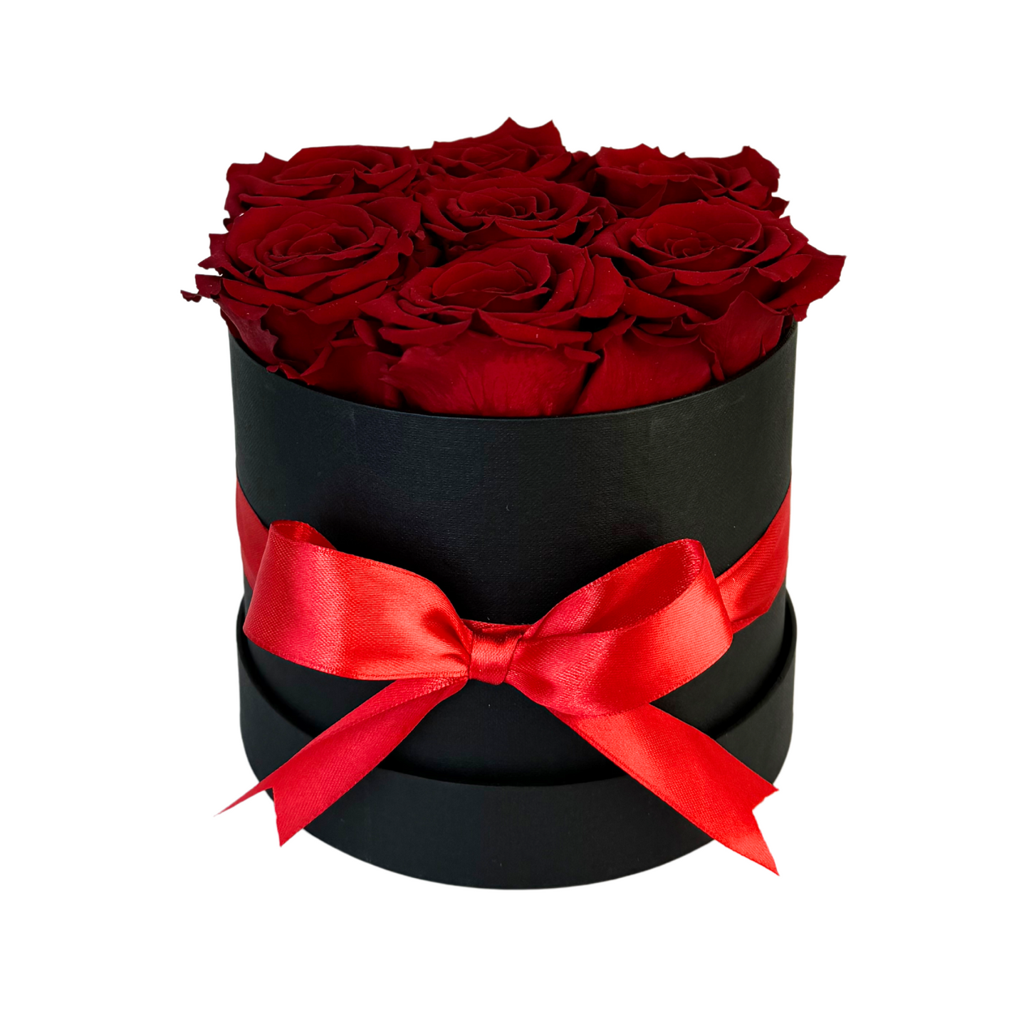 Red Petite Preserved Roses Box