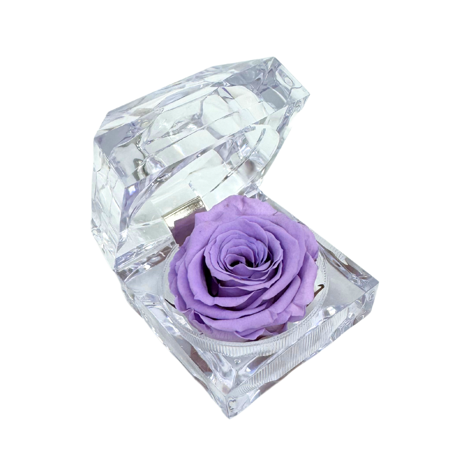 Mini Jewel Lavender Preserved Rose Gift Box