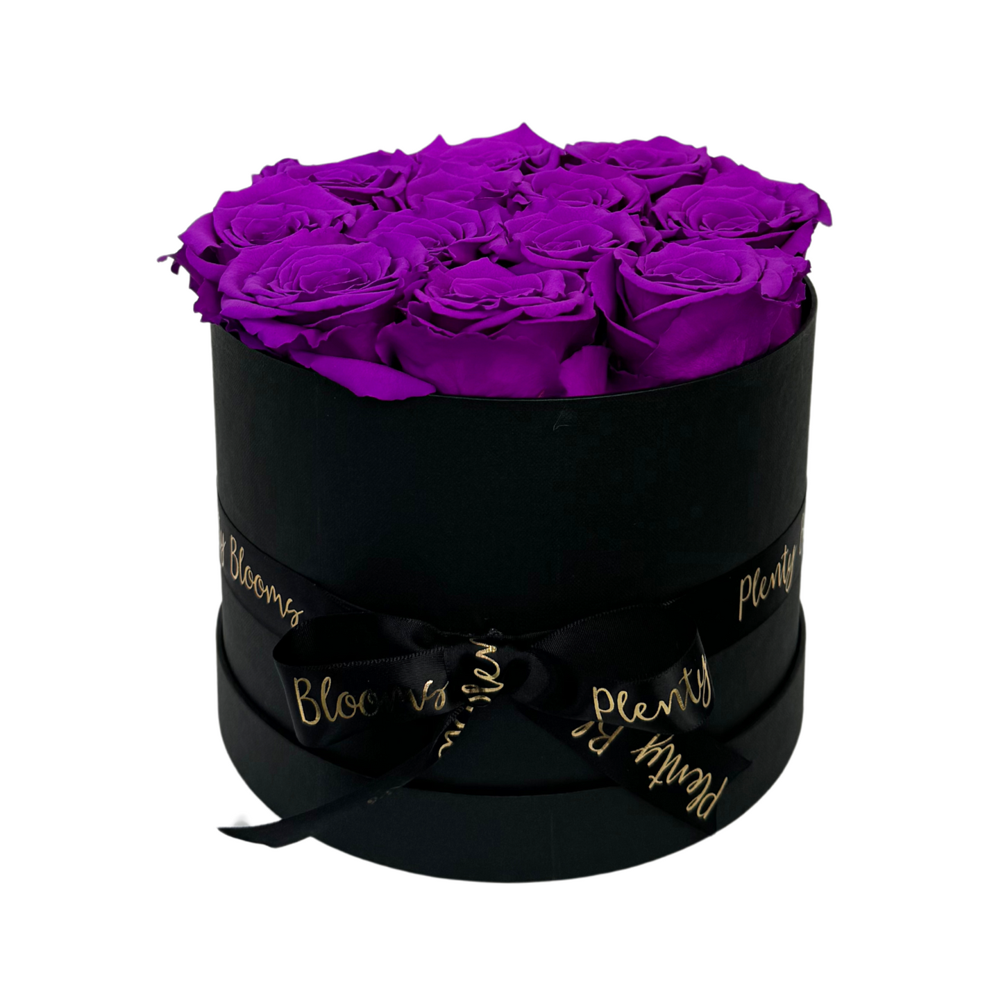 Royal Purple Signature Preserved Roses Box